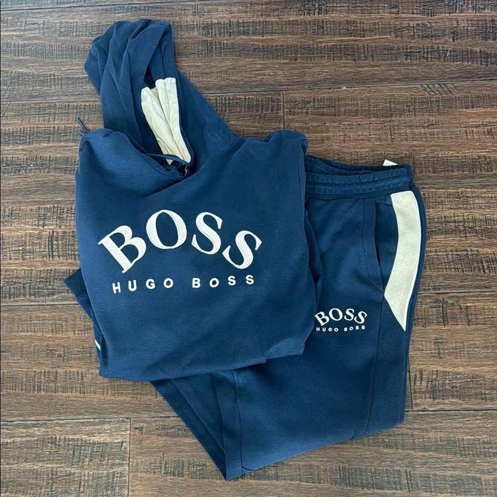 Hugo Boss  Navy Jogger Set